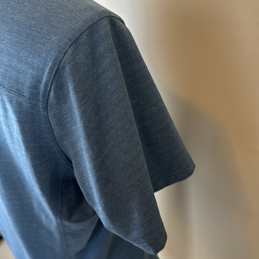 Kuhl Blue Striped Polo Shirt - Picture 7 of 7